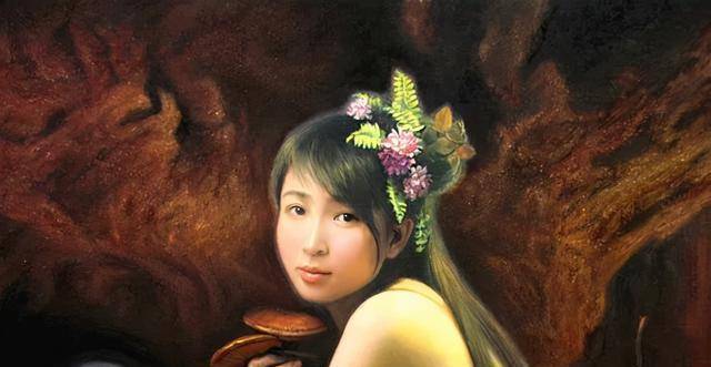 他拿女儿当模特,6年创作近百幅"人体艺术"画,千万美元都不卖_李壮平