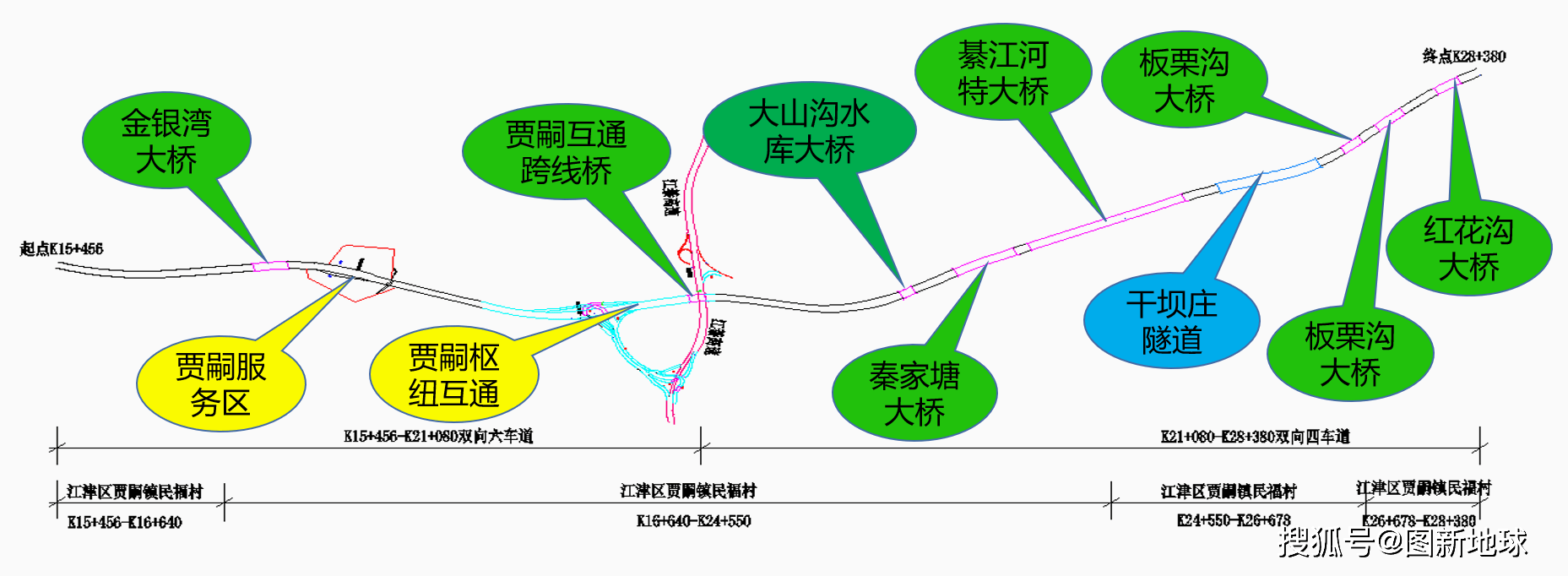 gis bim案例:基於cad/bim gis的渝赤敘高速公路工程_模型_測量_階段