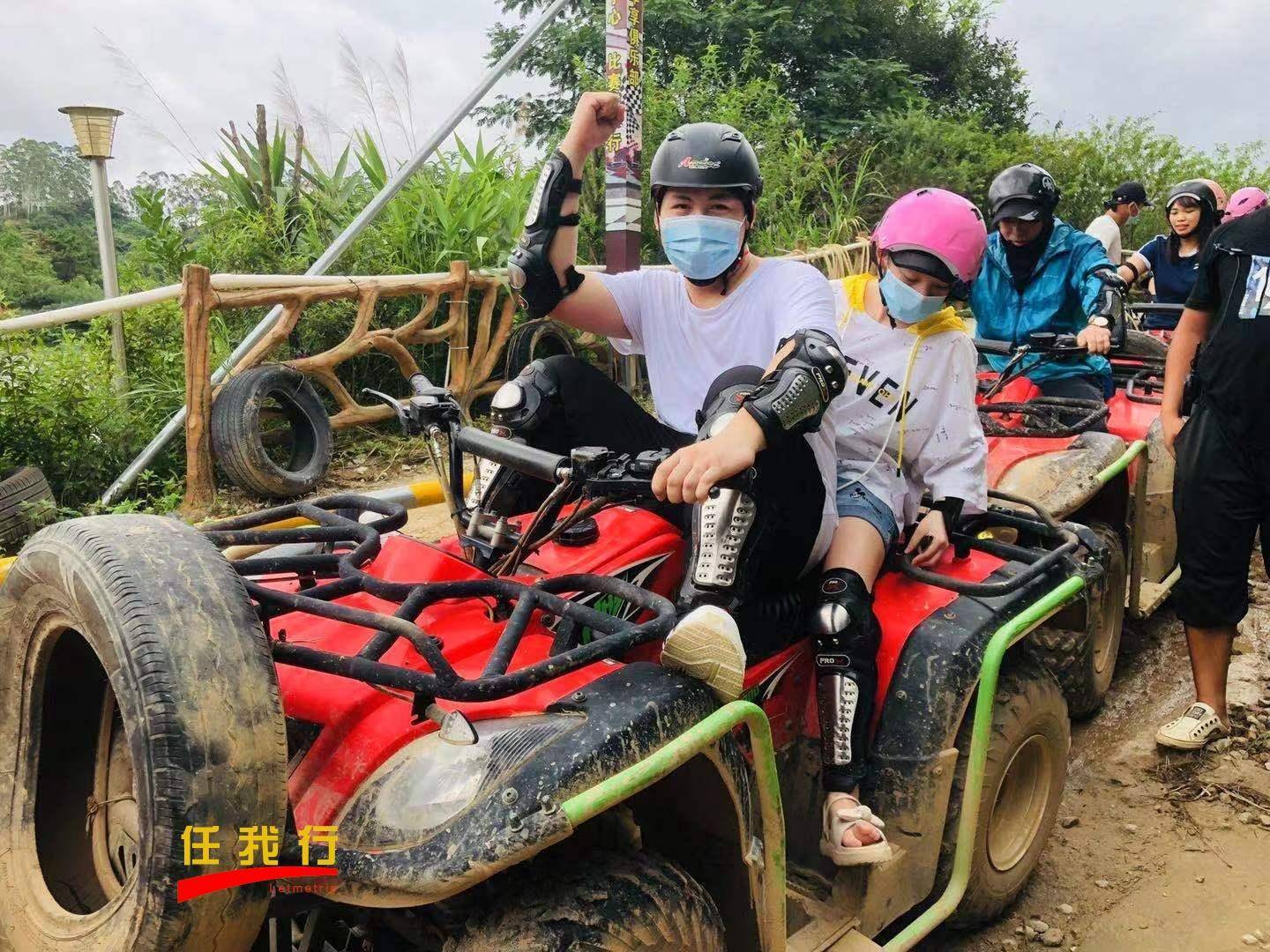 06清远摩天轮静山湖越野车体验浸泡网红新银盏温泉1天游