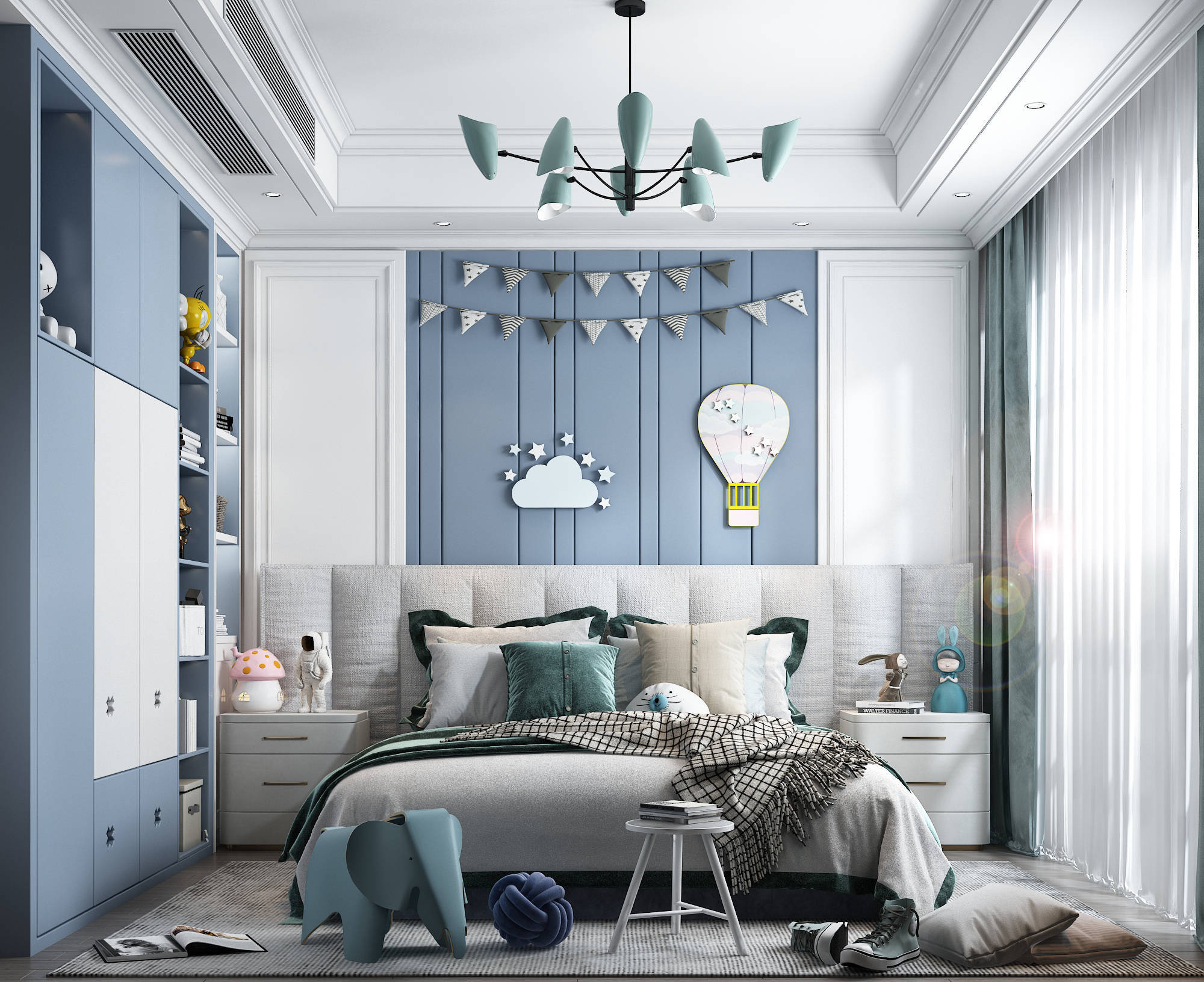 合生雅居全屋定制提醒您儿童房装修一定要注意这五点_颜色_空间_孩子