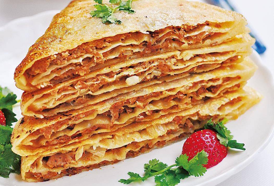 京都肉饼是有肉的煎饼,香酥可口,一家人都爱的面食_肉馅_面团_冷水