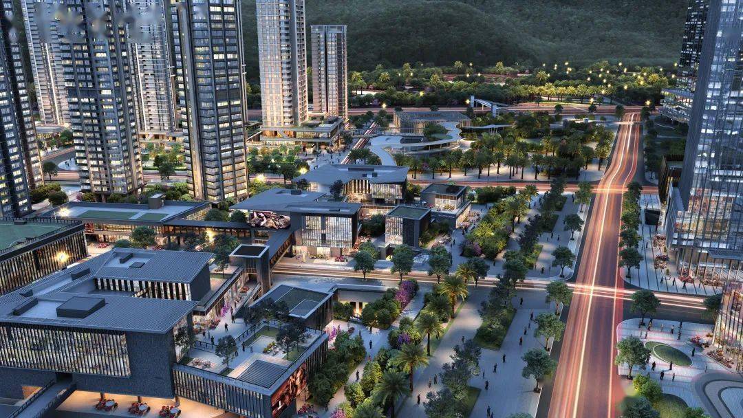 (妈湾低密度的商业前海印里效果图)这种低密度生活就是妈湾的迷人之处