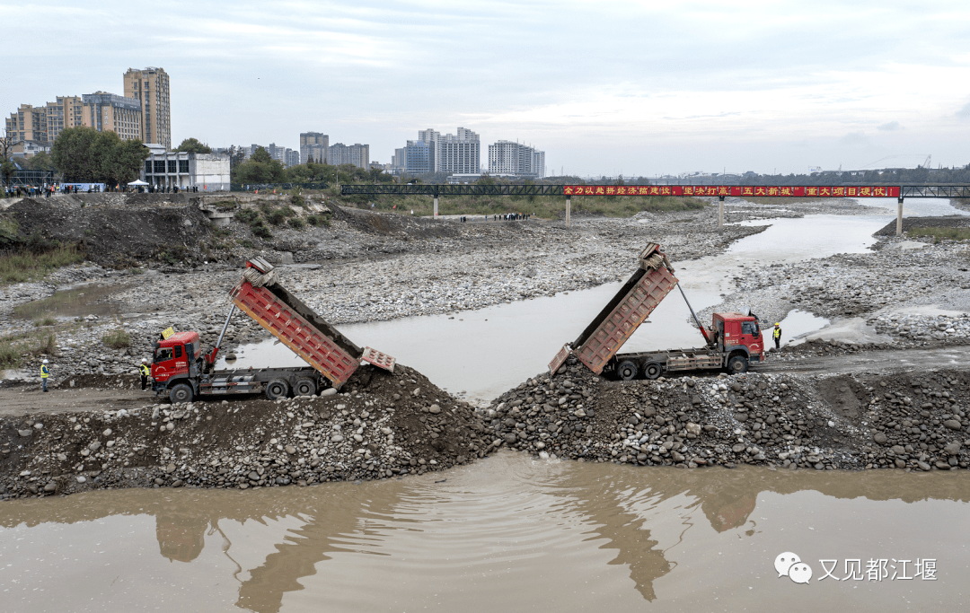 都江堰市青城大桥主体工程开工建设，预计2025年竣工通车！