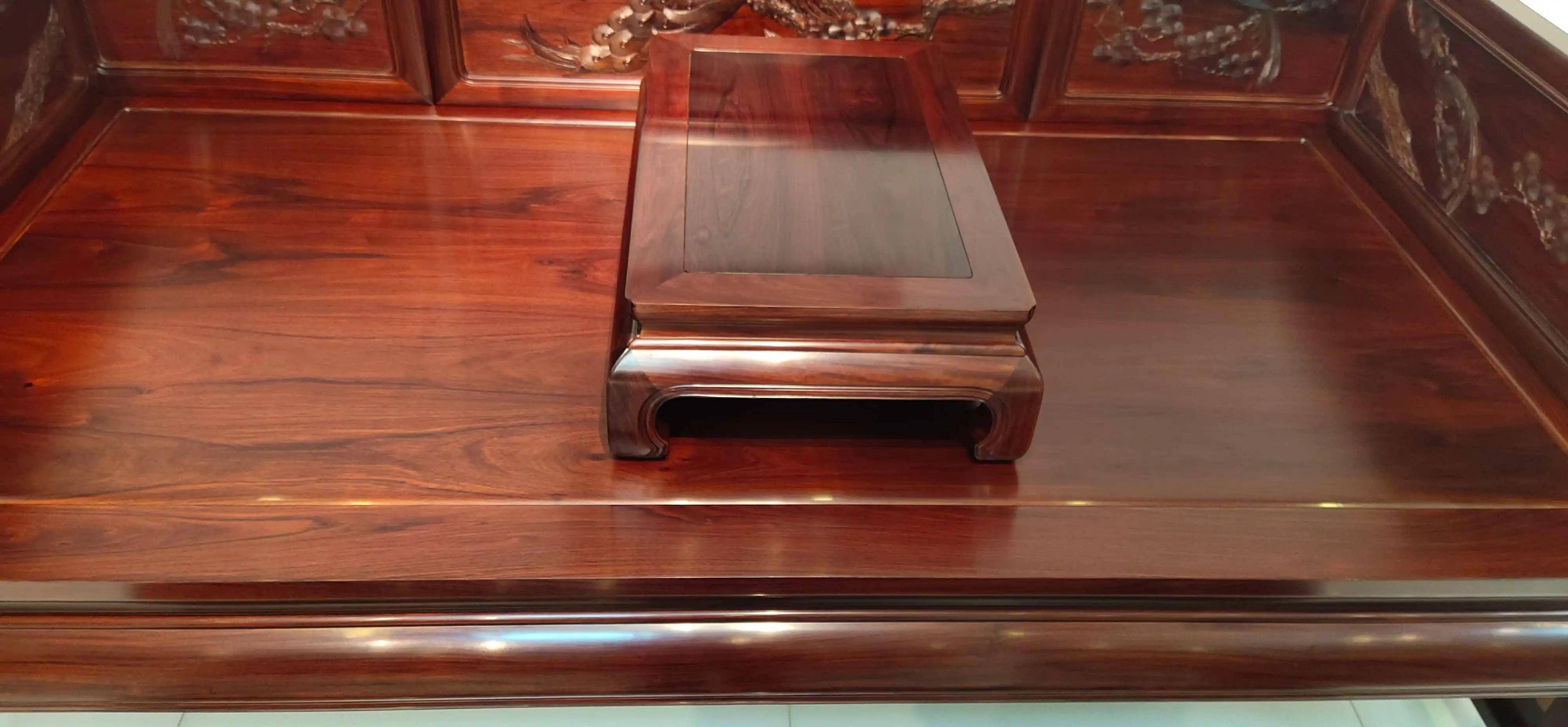 红木界的新宠,绒毛黄檀的优,缺点有哪些?_木材_家具_因为