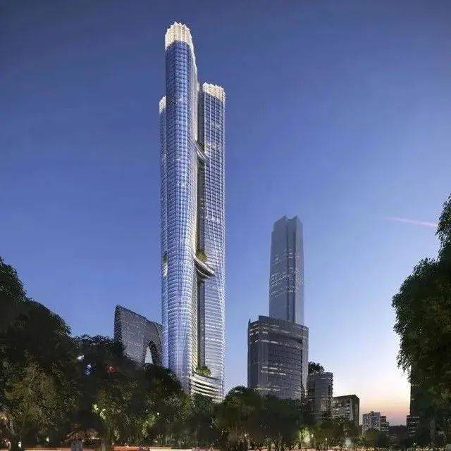 460米!苏州中海超塔,“身披”幕墙的中国最高公寓建筑_塔楼_中心_设计