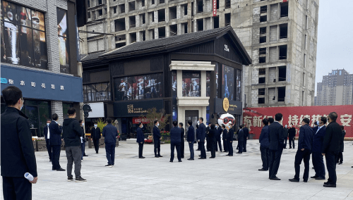 国庆期间,周口市政府领导一行多次莅临圣桦名城视察指导工作_项目