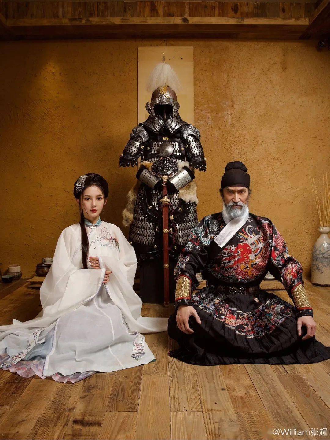 清美学霸设计中国甲胄服饰!火爆汉服界!又燃又帅炸!汉服才是yyds!_张超_发展_铠甲