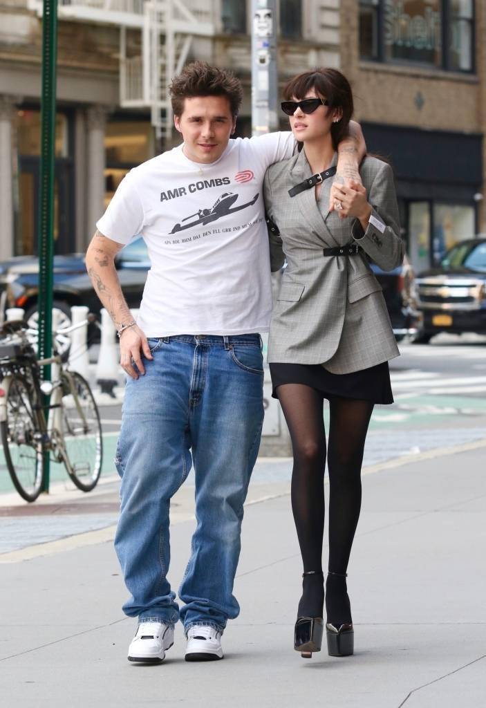 时尚夫妻造型合集_peltz_nicola_布鲁克林