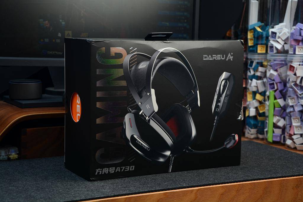 双层头梁、四种音效、虚拟7.1，达尔优A730方舟号游戏耳机开箱