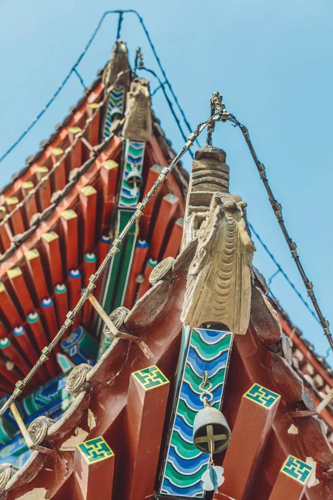 来西安城墙,赏建筑之美,品文化底蕴_斗拱_旋子_彩画