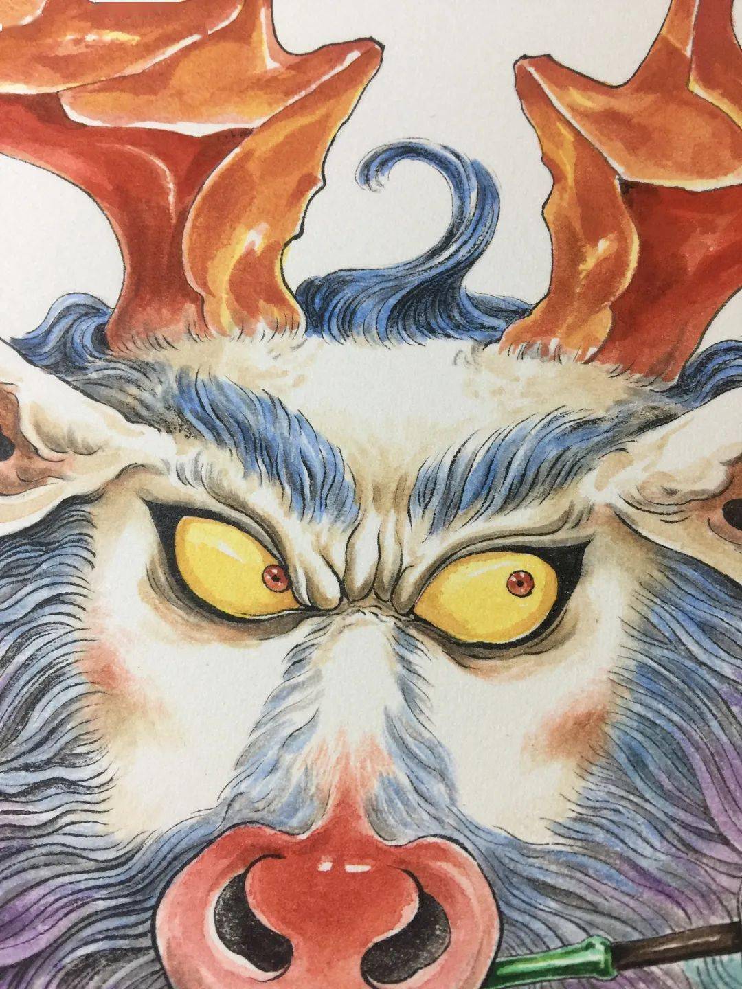 《蟾王平海乱》▼浮世绘风格走起《鸡中之霸》▼一家之主霸气威武