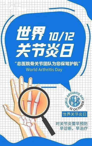 总医院骨关节外科专家团队提示您守护关节一定要趁早~什么是关节炎?