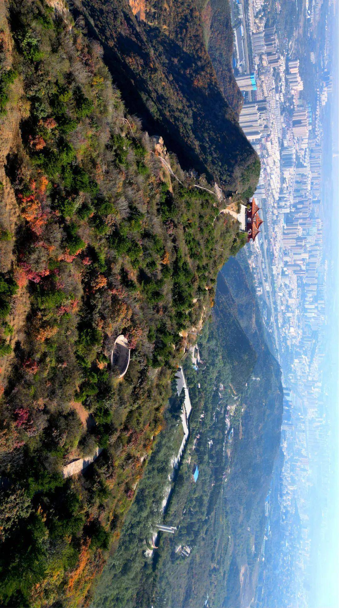 阳泉狮脑山公园图片