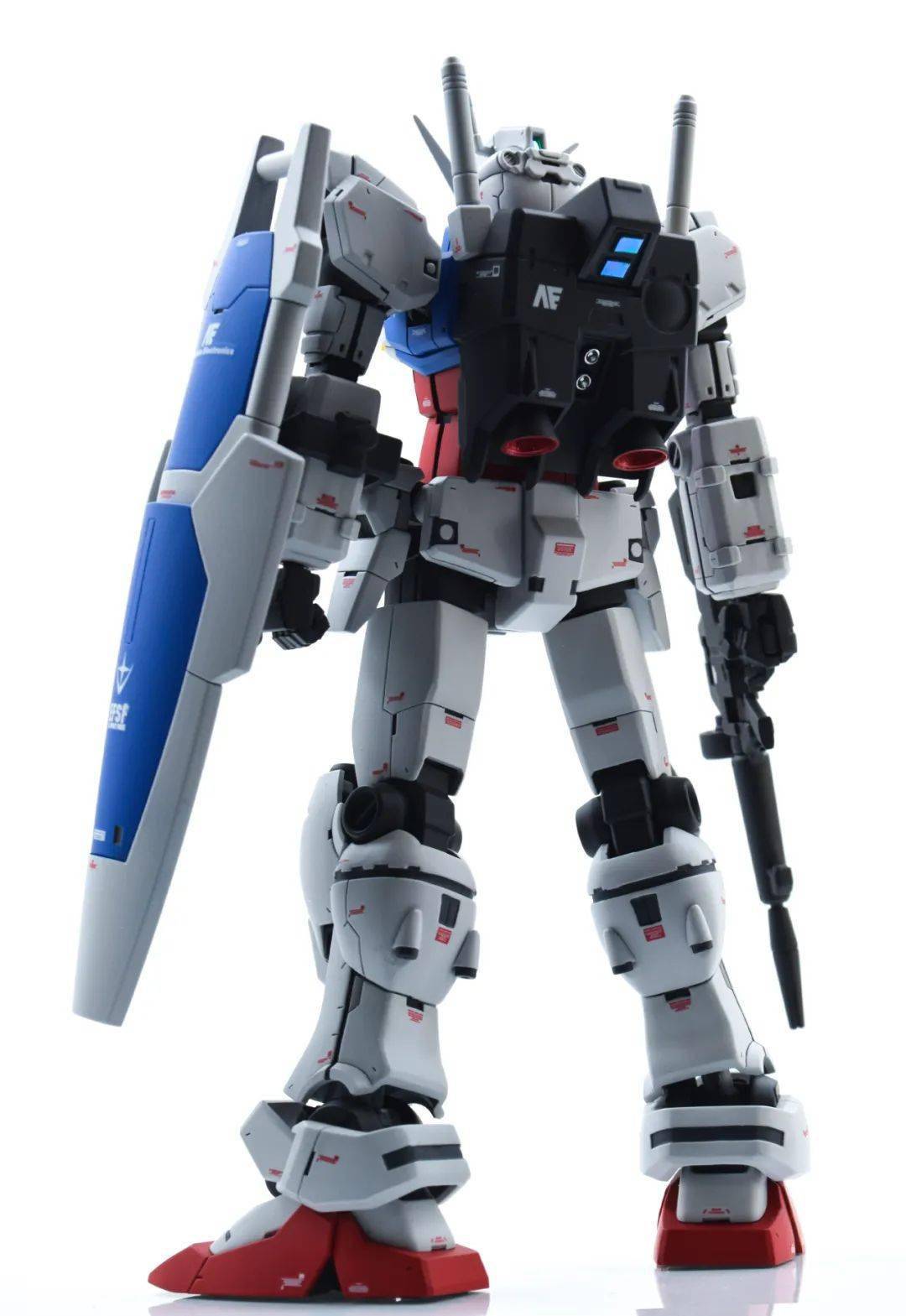 hg高达试作1号机细节改造&涂装制作_公众_机体_来稿