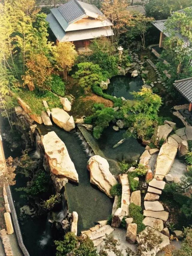 日本庭院枯山水的世界，国宝级枯山水设计师，竟是一位寺庙住持？！_庭园_野俊_瀑布