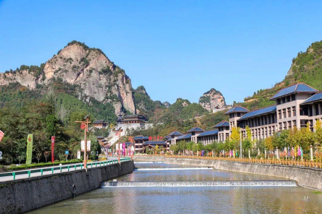 大水川,九龙山秋色陆续上新中._宝鸡市_景区_旅游