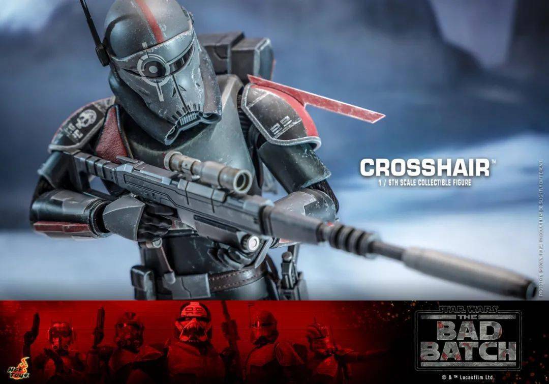 hottoys ht 1/6 tms087 星球大战 异等小队 crosshair 准星_人偶_hot