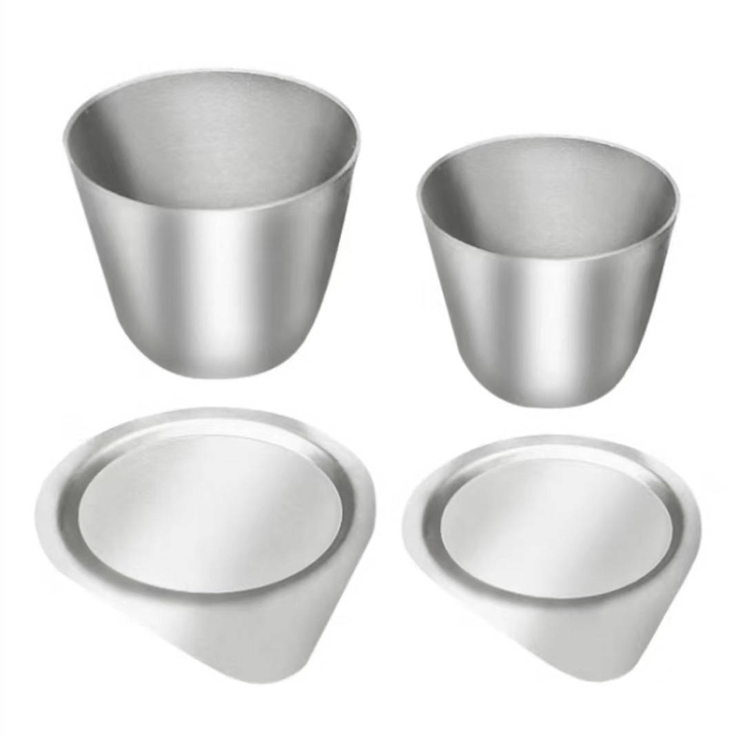 实验室仪器铂金坩锅在xrf分析中的使用_坩埚_样品_表面