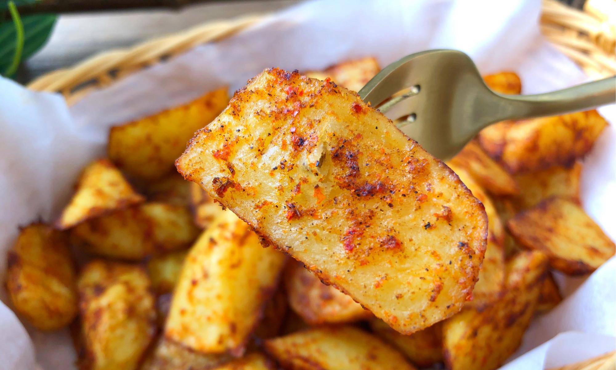 土豆这样做,香酥美味,我家一做就是一大盘,比吃肉还过瘾_美食_食材