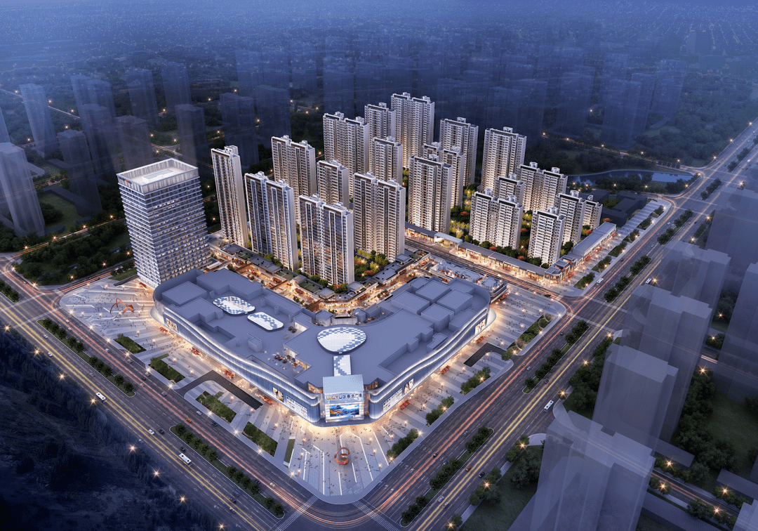 新城地产福建平潭吾悦广场购物中心东立面预亮灯盛典圆满落幕!