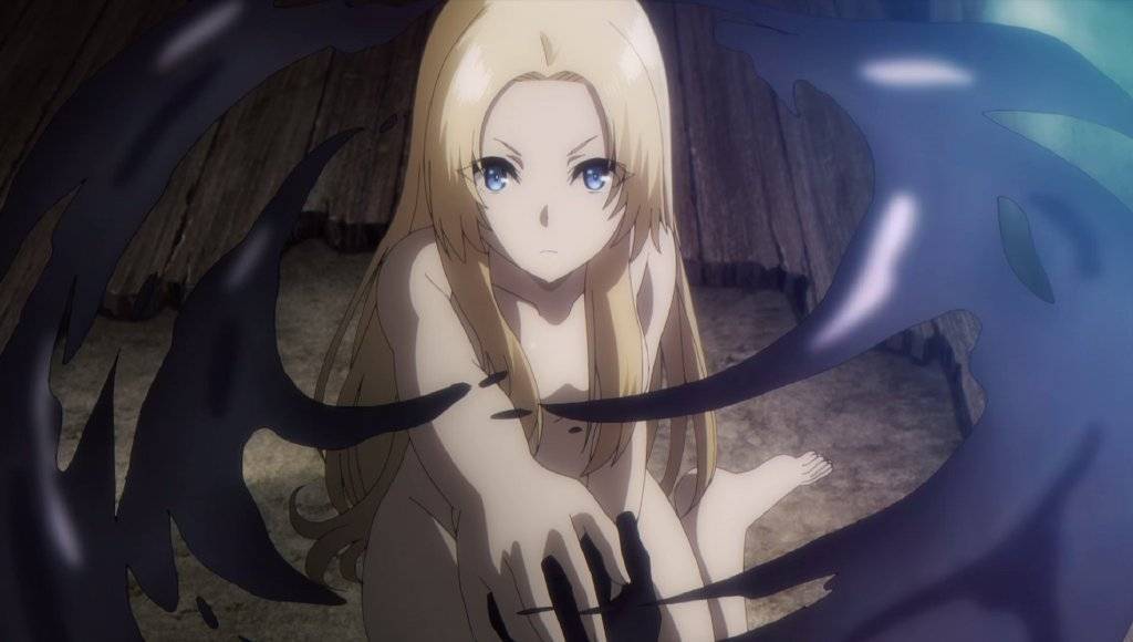 为了忽悠这位美女,男主还胡诌了一个教团,说是邪恶组织给她设下诅咒.