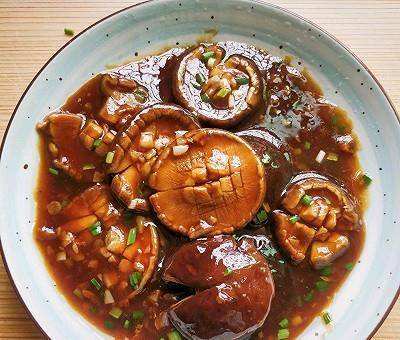 鲍汁香菇的做法_蚝油_薄盐_大蒜