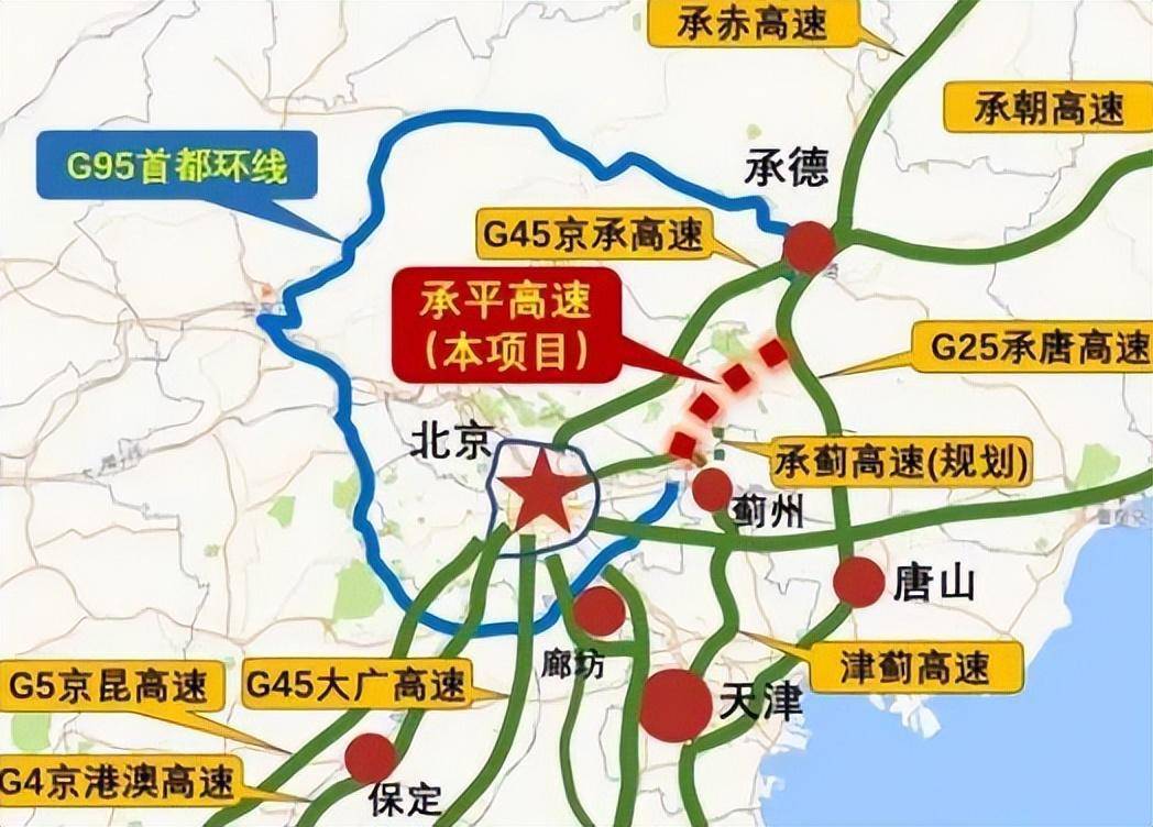 承克高速公路路线图图片