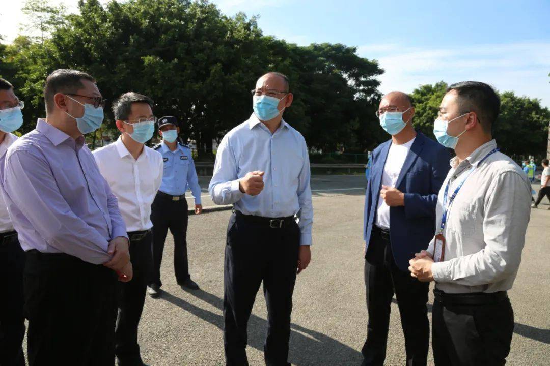 副市长叶葆华率队到麻涌督导疫情防控和安全生产工作_检查点_谭叙棉