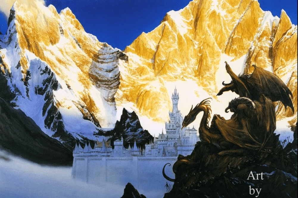 当我们仔细看看中土世界的地图就知道,他们居住的区域甚至比安格班