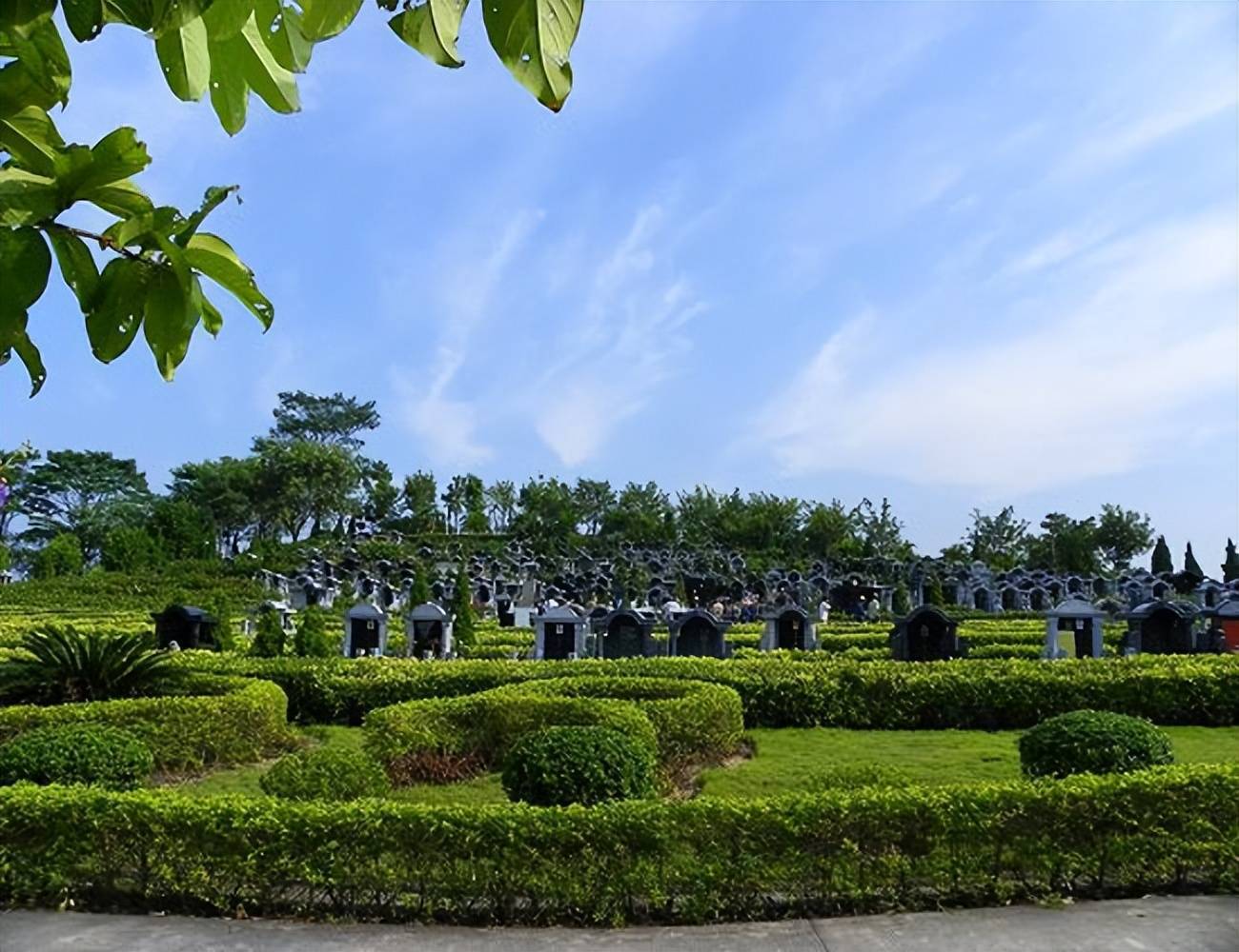 深圳宝山墓园图片