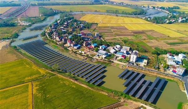 渔光互补 生态富民_发电_漕河_项目