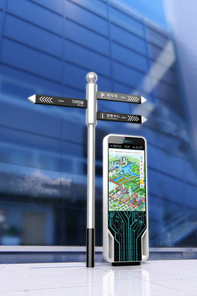 坚守与希望 | 如灯塔般的数智指路机器人_ta_象征_智能化