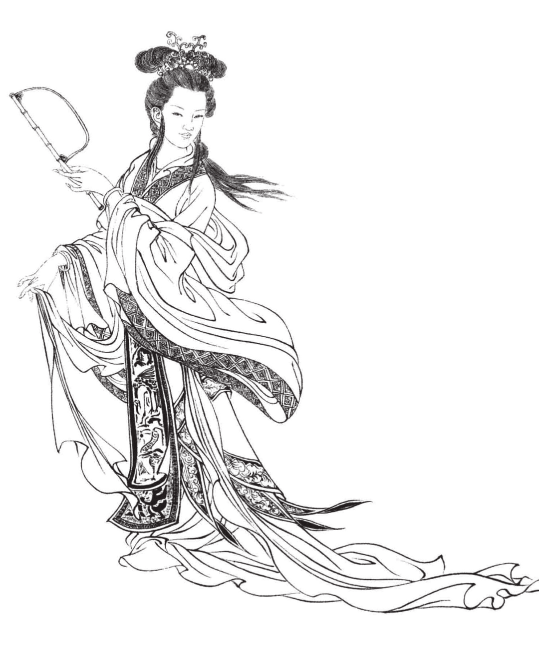 在这里,他第一个有名有姓的小老婆出场了——甘夫人被纳为妾室