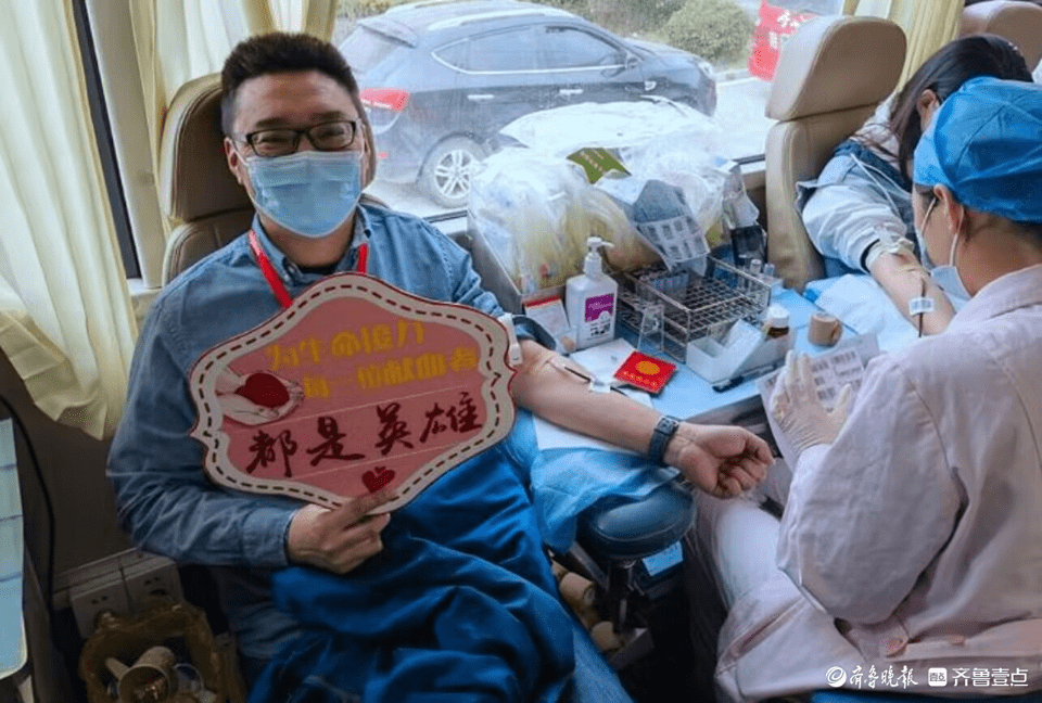 青饮集团开展无偿献血公益活动，34名职工献血12700毫升_组织_齐鲁_爱心
