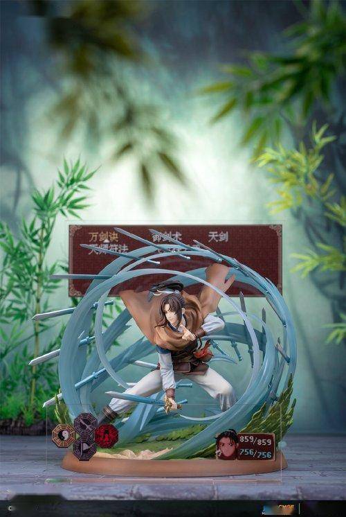 《仙剑》李逍遥手办公布:售价999元,万剑诀造型