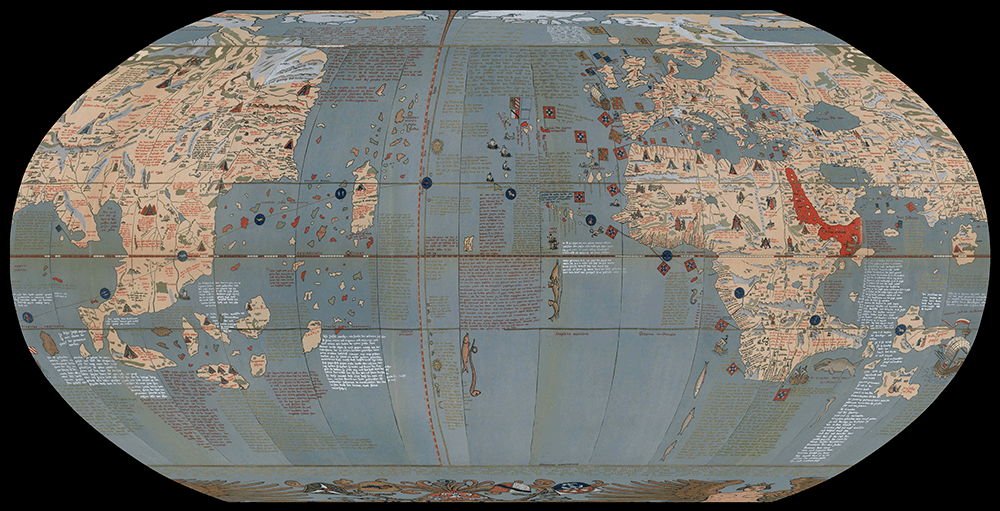 讲座回顾丨达·芬奇时代的世界地图与中国——艺术史的视角