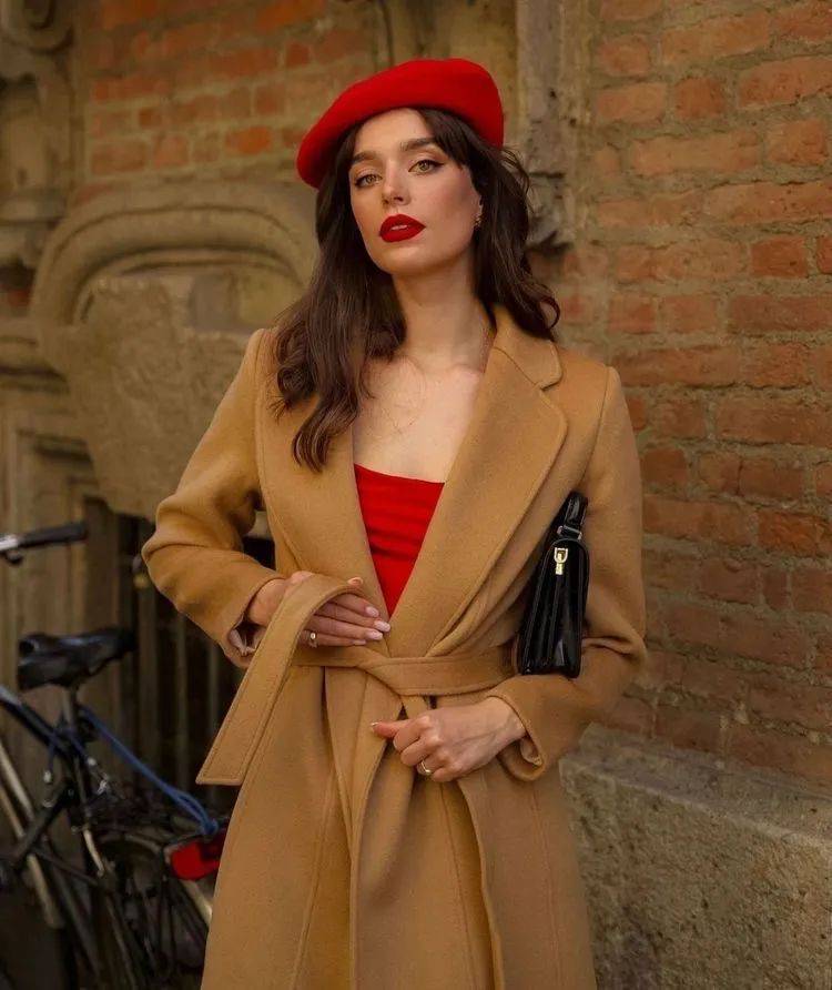 红色 棕色,秋冬绝美配色!_颜色_色调_白色