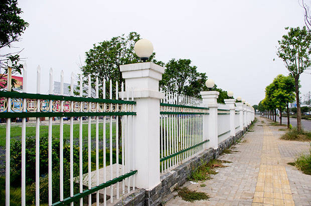 锌钢围墙栏杆可以是弧形吗