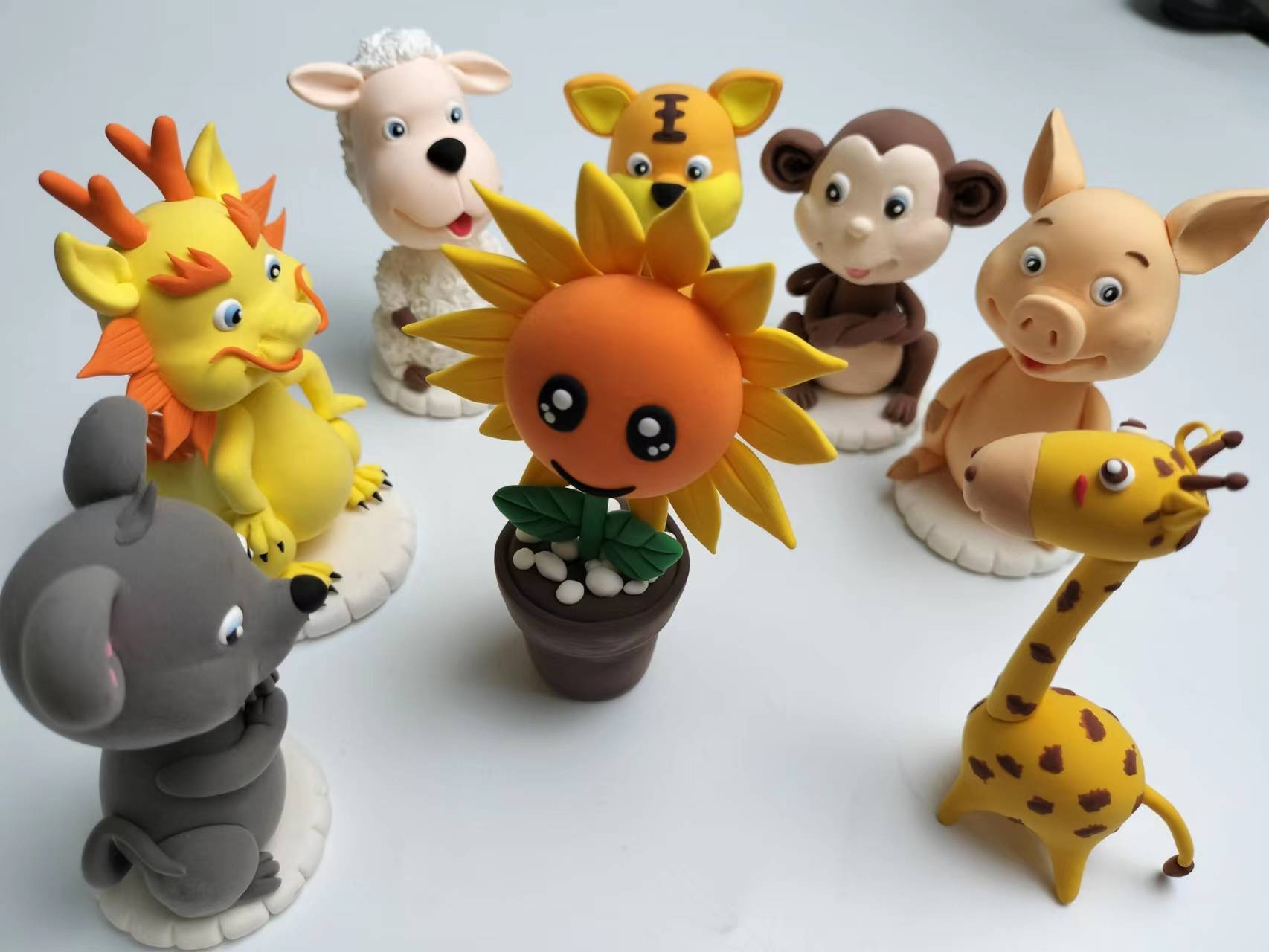 向日葵和它的朋友们甜点系列小蝌蚪变形记鸭鸭乐园开心的象博士甜筒