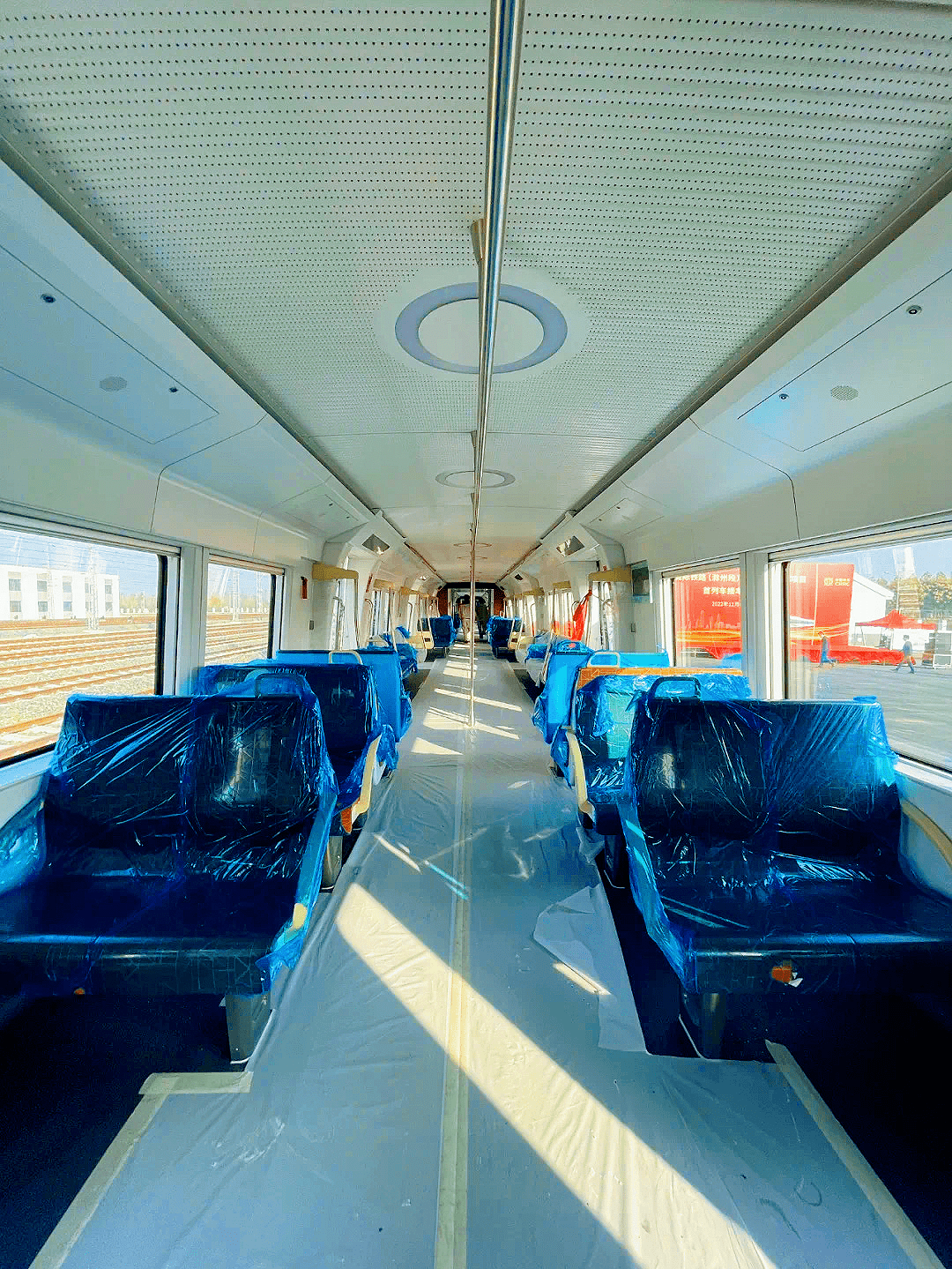 滁宁城际铁路滁州段首列车正式交付_设计_车体_动车组