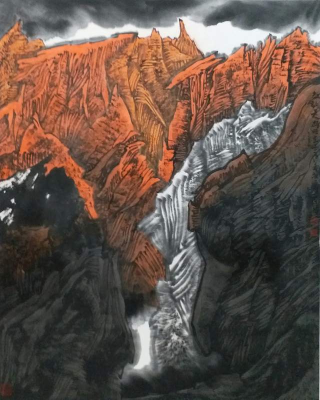 人民美术家-著名画家孙云鹤作品赏析_cm_艺术_生命