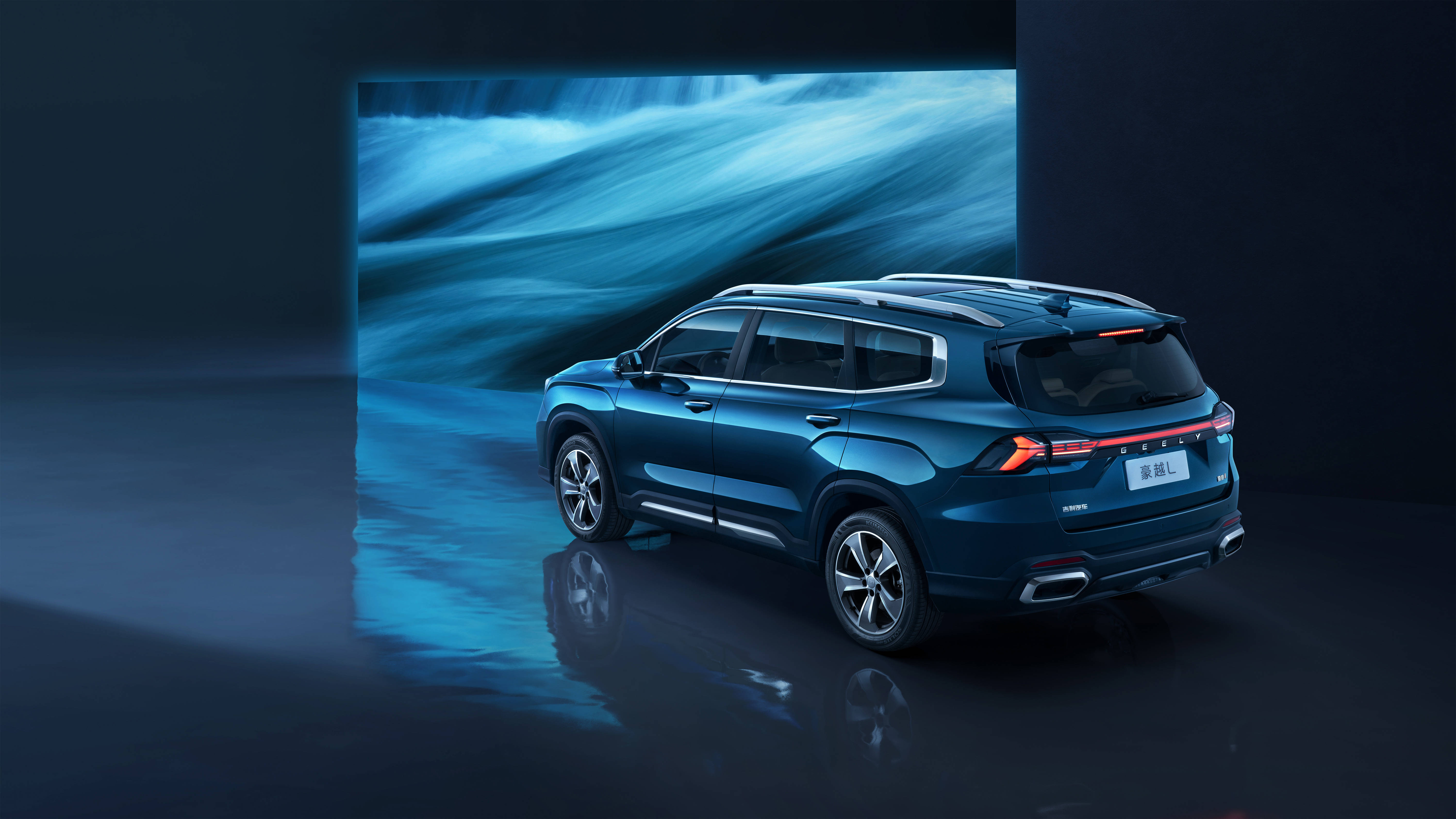 吉利豪越l大量官图发布!定位中型7座suv,搭载2.