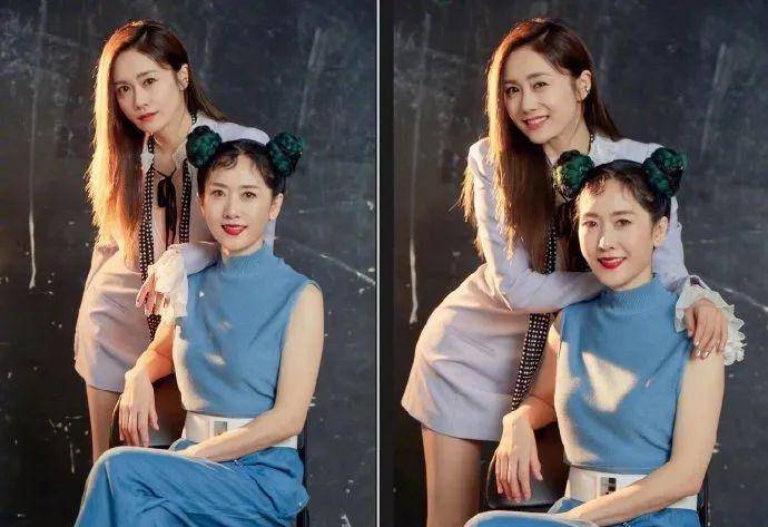 刘芸母女合照曝光,63岁妈妈竟然比女儿还美!