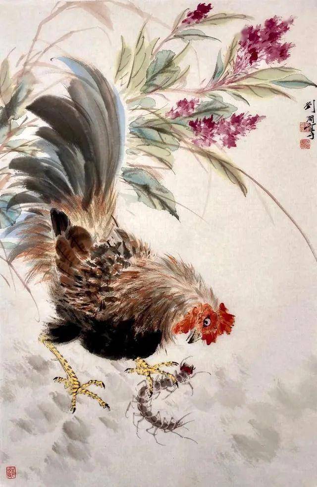 清新隽秀,含蓄古雅67——刘阔的花鸟世界