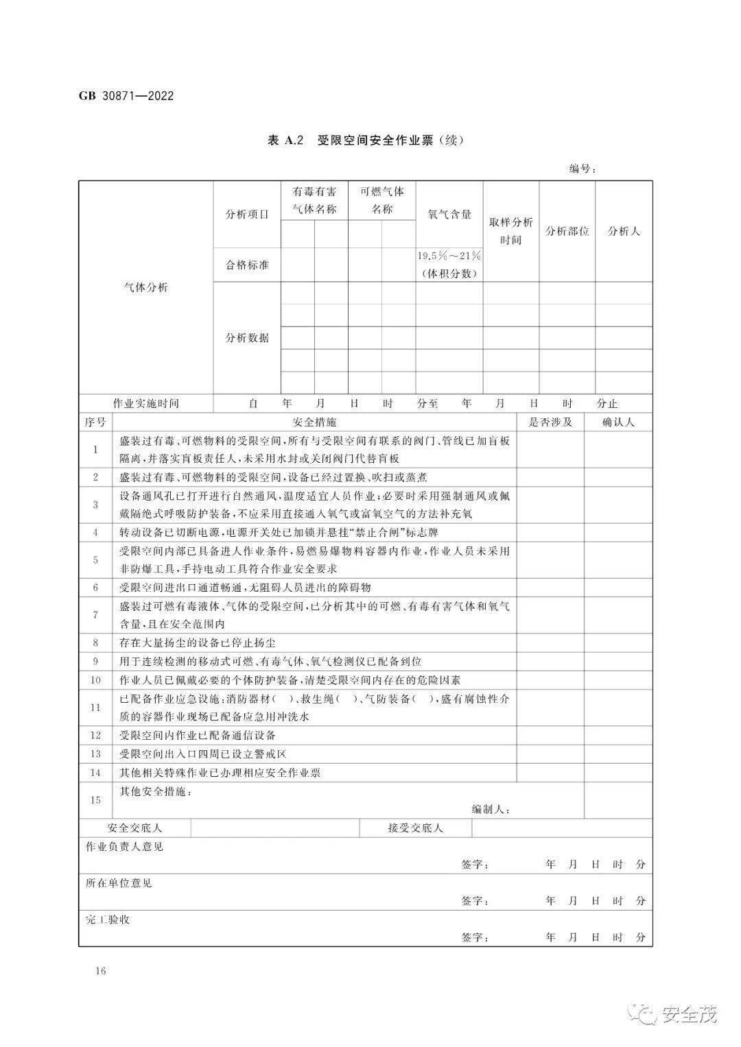 答疑：GB 30871-2022 八大特殊功课票若何准确填写！