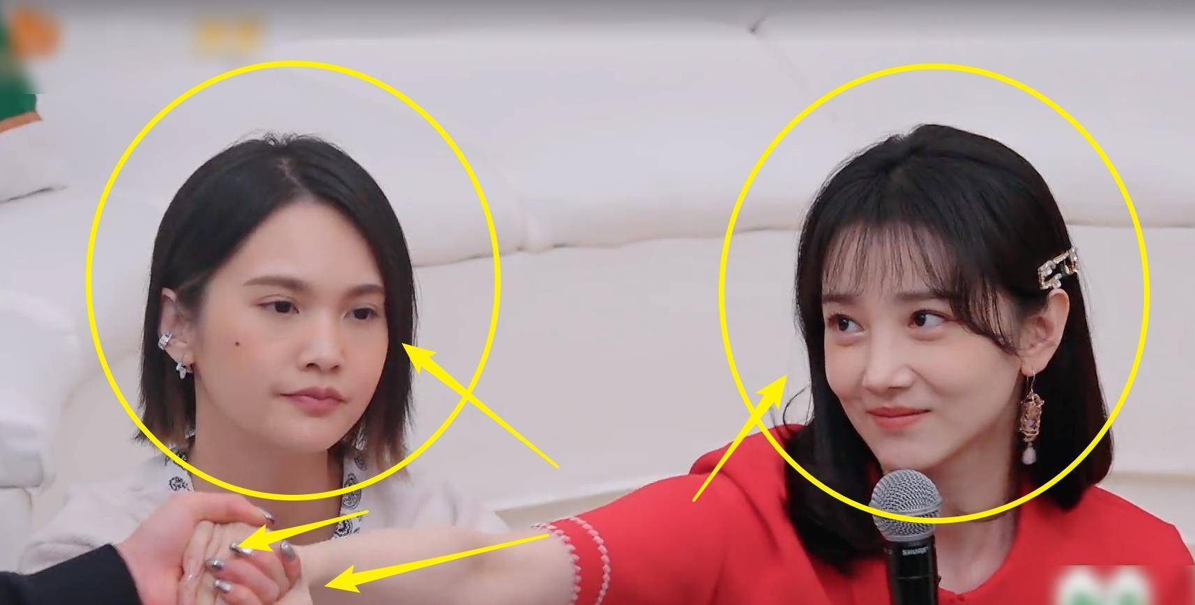 陈小纭主动和容祖儿拥抱,看清她背过身的表情,是否真诚一瞧便知_网友