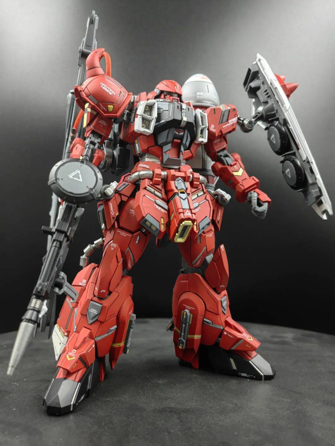 mg露娜扎古 gk改件,涂装制作_公众_来稿_模型