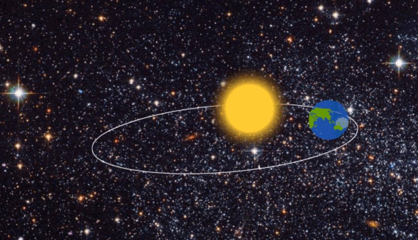 地球重60万亿亿吨，为何还能飘在太空中，而不“向下”坠落？