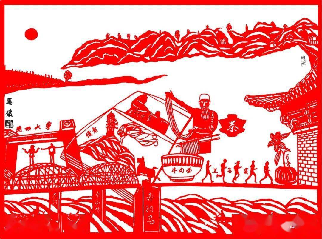 兰州剪纸,呈现给世人一幕幕精美绝伦的视觉盛宴_民间艺术_窗花_非遗