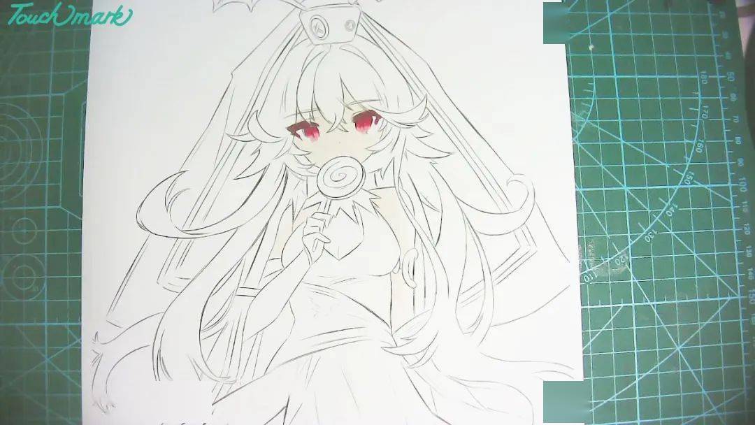 同人绘画小课堂:马克笔人物手绘教程《魔女之泉》——艾露迪_颜色